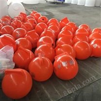 水库警示隔离浮球实心聚乙烯浮球