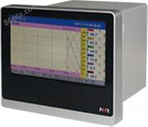 NHR-8600C系列8路触摸式彩色流量无纸记录仪