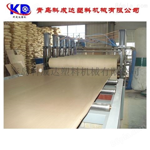 PVC建筑模板生产线 塑料板材
